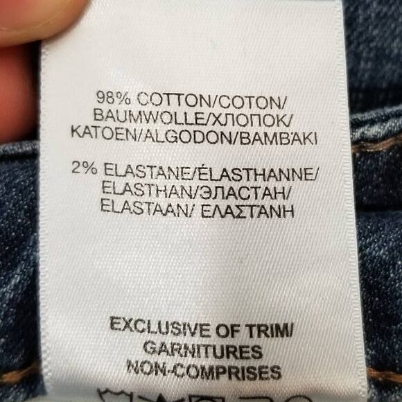 Silver Jeans Distressed Sam Boyfriend Jeans Size 29 - Picture 9 of 9